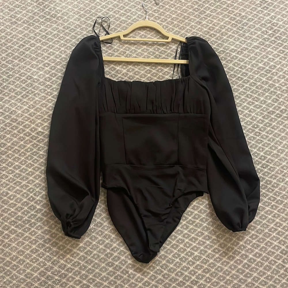 Princess Polly Black Bodysuit
